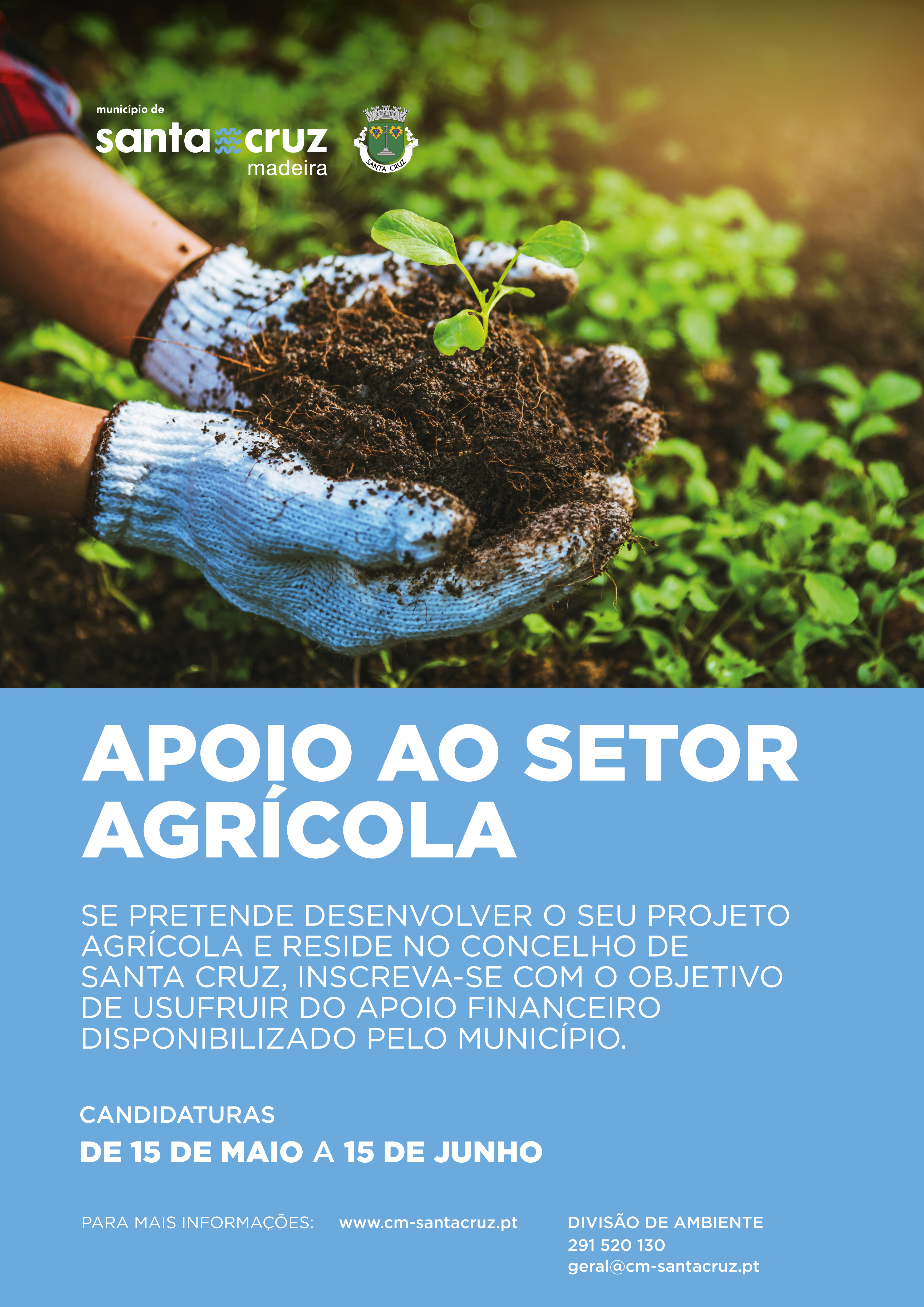 Cartaz Apoio Agricola 2023